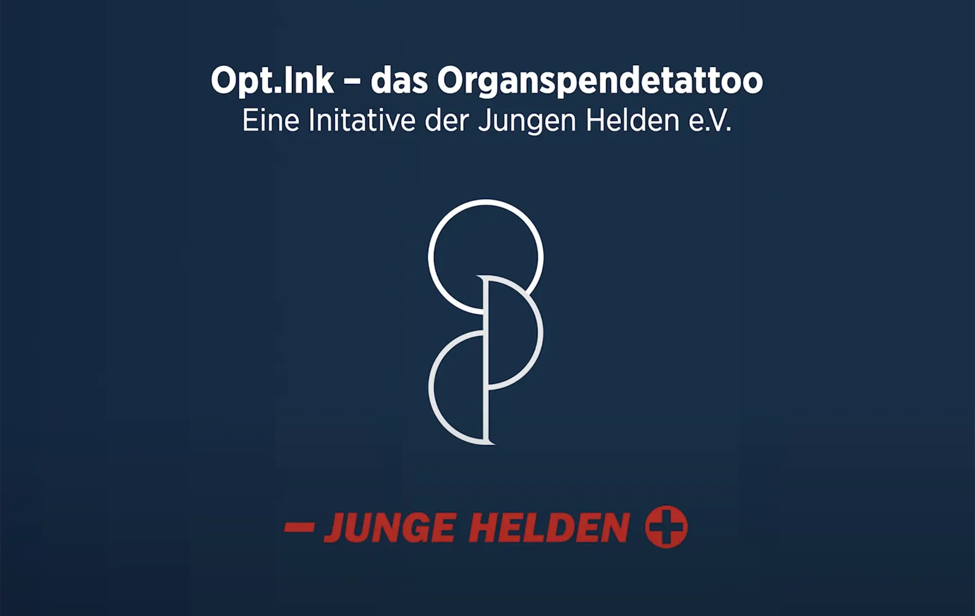 Das Logo von Opt.Ink - einer Initiative für ein Organspendetattoo.